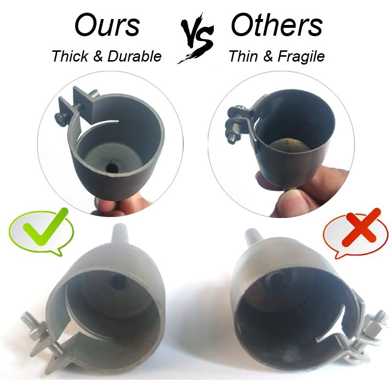 Speed Nozzle for Welding Heat Gun Kit Plastic Welder Tips Vinyl Hot Air Torch Attachment PP PVC PE ABS Rods Floor Bumper Repair
