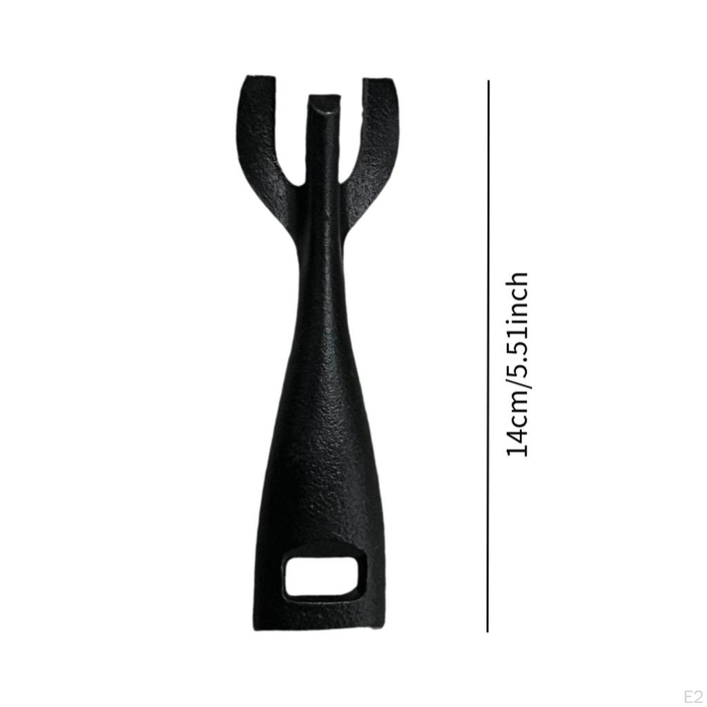 Teppanyaki Grill Clip,Steak Plate Clamp Holder Portable Reusable BBQ Tool Dish Gripper for