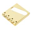 54mm Width Guitar Bridge Tailpiece Golden Vintage Guitar Bridge  Electric Guitar Parts