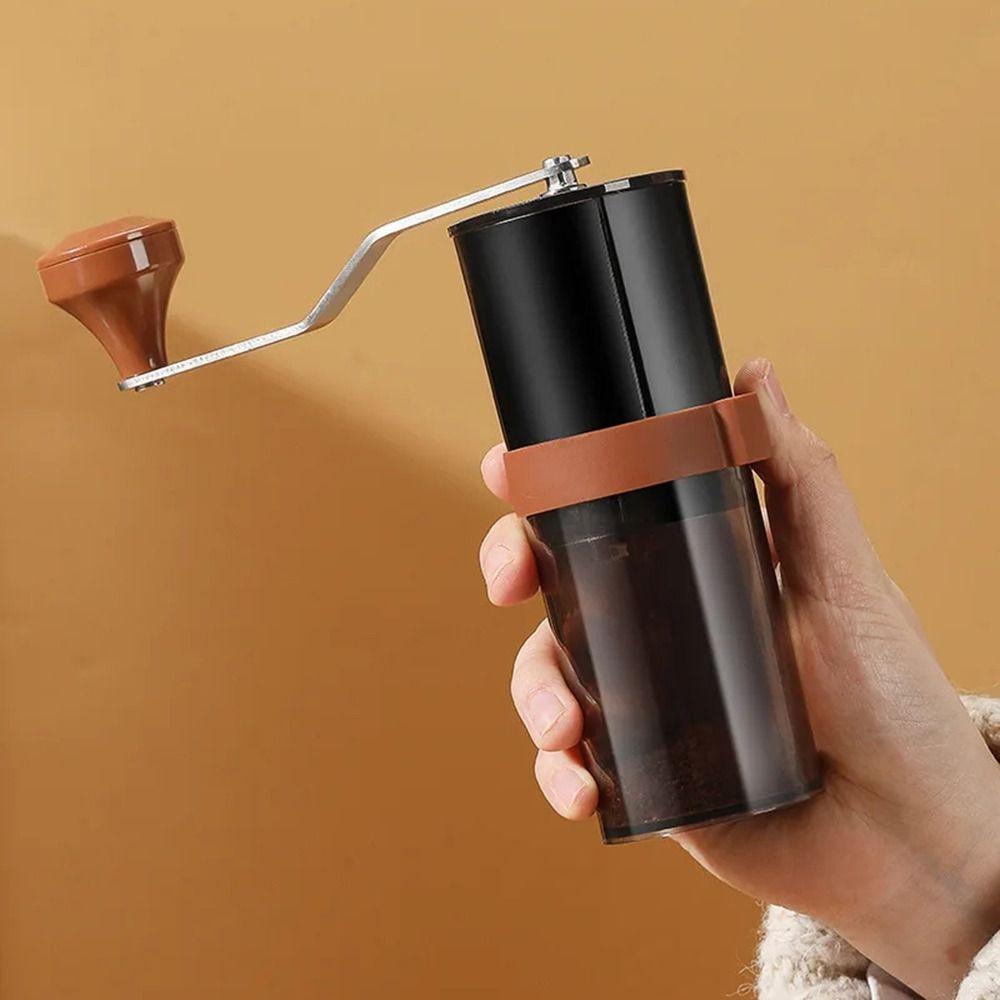 Ceramic Grinding Core Hand Crank Coffee Mill Double Bearing Design Bean Grinder Camping