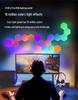 Hexagonal Smart Atmosphere Lamp: Bedside, Wall, E-Sports, Sound-Reactive, Colorful Honeycomb Rhythm Lighting.