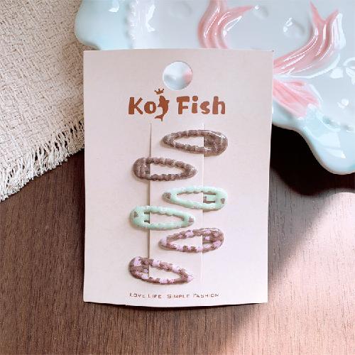 Children's Hair Clips Small Water Drop BB Clip Hairpin Barrettes Bangs Side Clip Kids Headwear Baby Girl Hair Accessories