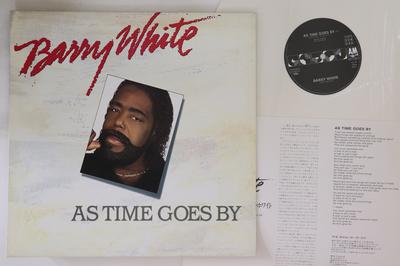 12inch Record BARRY WHITE - As Time Goes By / Share C12Y3215PROMO A&M 1987 Japan Soul/Funk Used