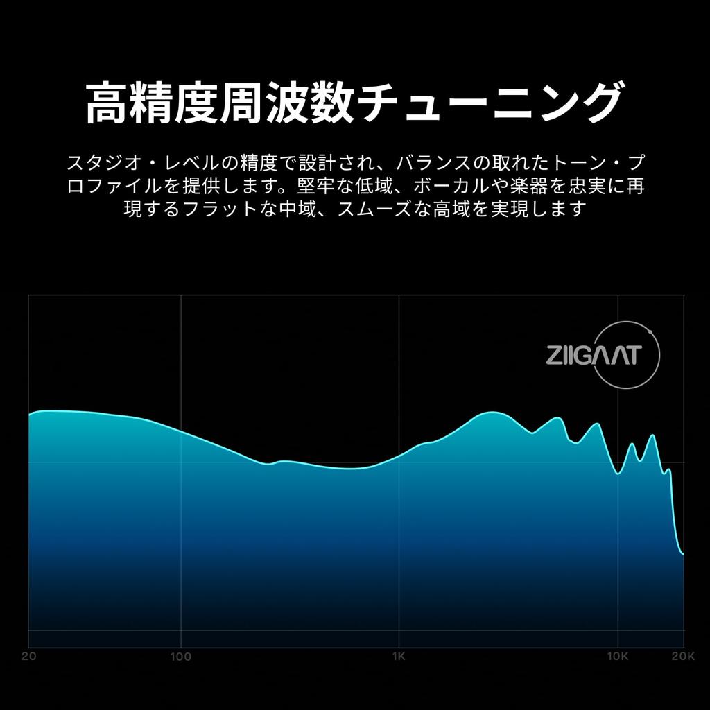 Linsoul ZiiGaat Luna Hybrid (6BA) High-End Wired Noise Cancelling Earphones with Industry-Renowned Sonion and Knowles Balanced Armature Drivers, 3D