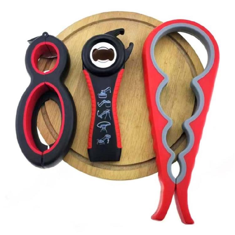 Aide Cuisine Personnes âgées Set Ouvre-bocaux 4/5/6 En 1 - Aide