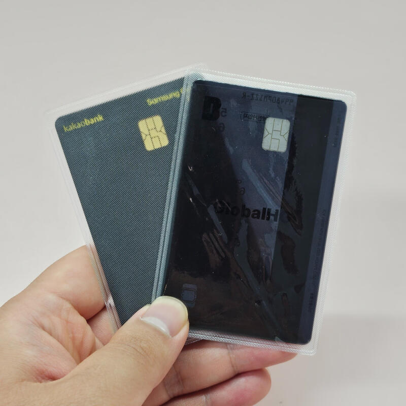 10 vertical credit check card ID protection pad storage covers
