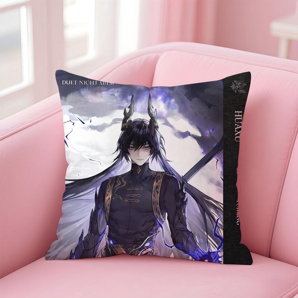

D-Duet N-Night A-Abyss Cushion Cover Comfortable Reversible Pillow Cover Ideal for Car Sofa Bedroom & Beyond 12x12Inch
