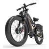 LANKELEISI MG800MAX Dualmotor 2000W Elektrisches Mountainbike, 48V 20Ah 26" Fat Tire Vollfederung All-Terrain E-Bike