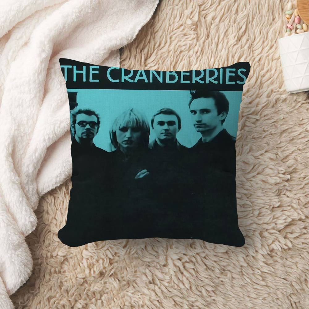 T-The C-Cranberries Band Dekorative Raumästhetik Kissenbezug Heimdekoration Schlafzimmer Sofa Bett Couch Kissenbezug 45x45