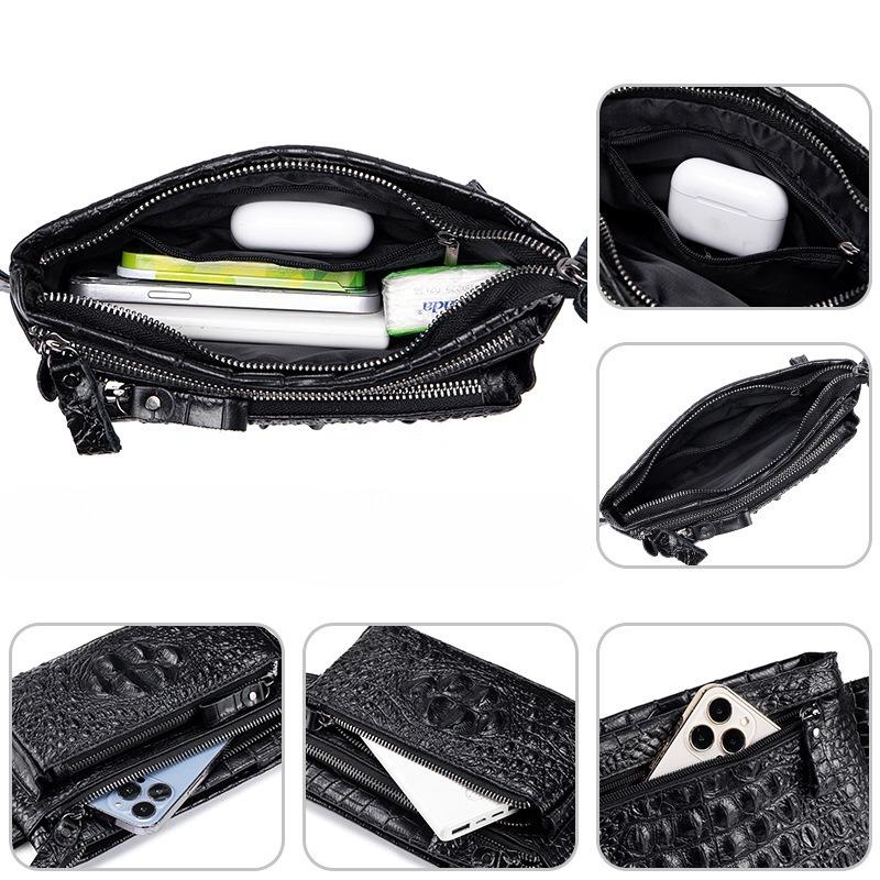 The Genuine Leather Crossbody Bag Exudes A Sense of Luxury