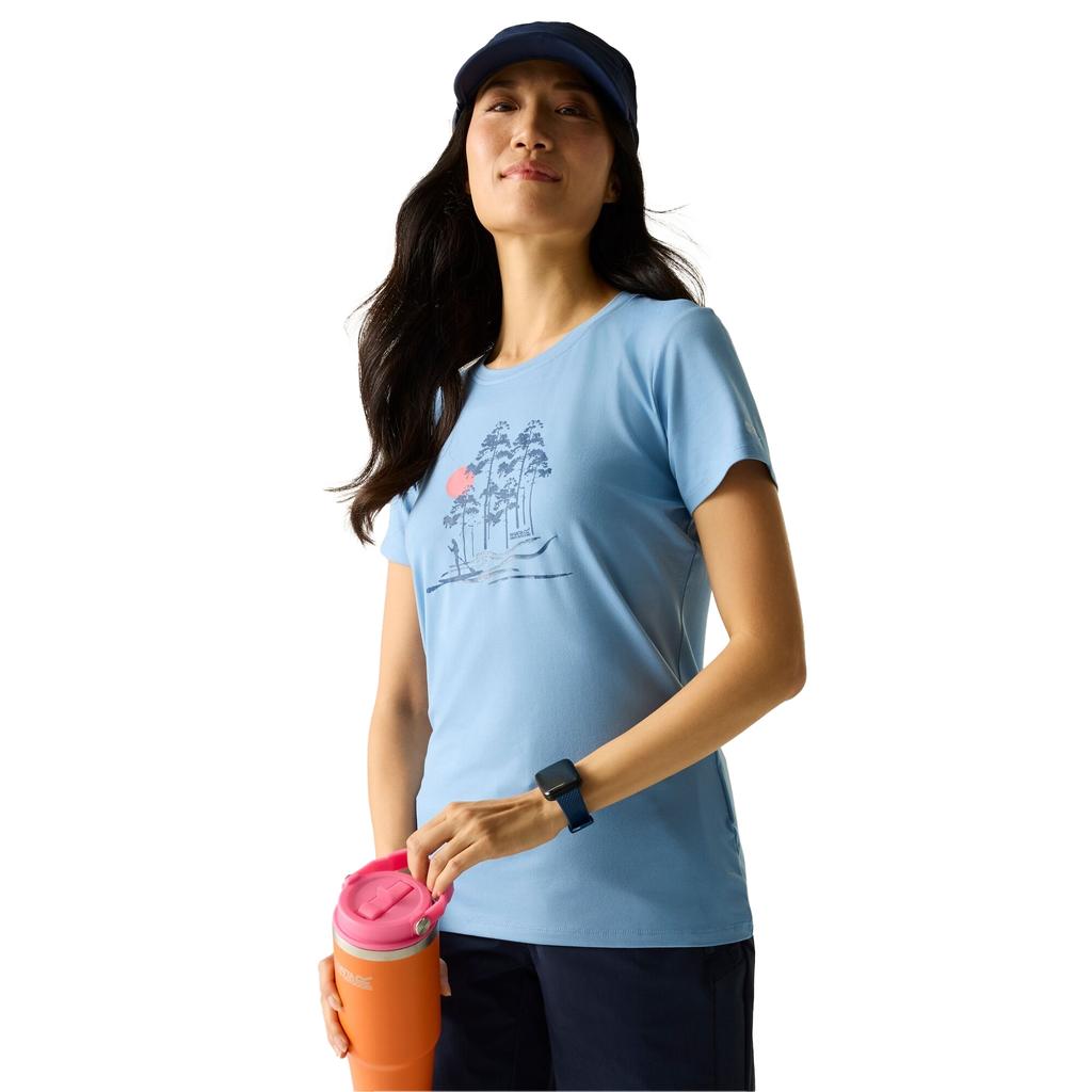 Regatta Womens/Ladies Fingal Trees Stretch T-Shirt