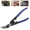 Clip Removal Plier Upholstery Trim Clip Fastener Remover Tool Blue Manganese Steel