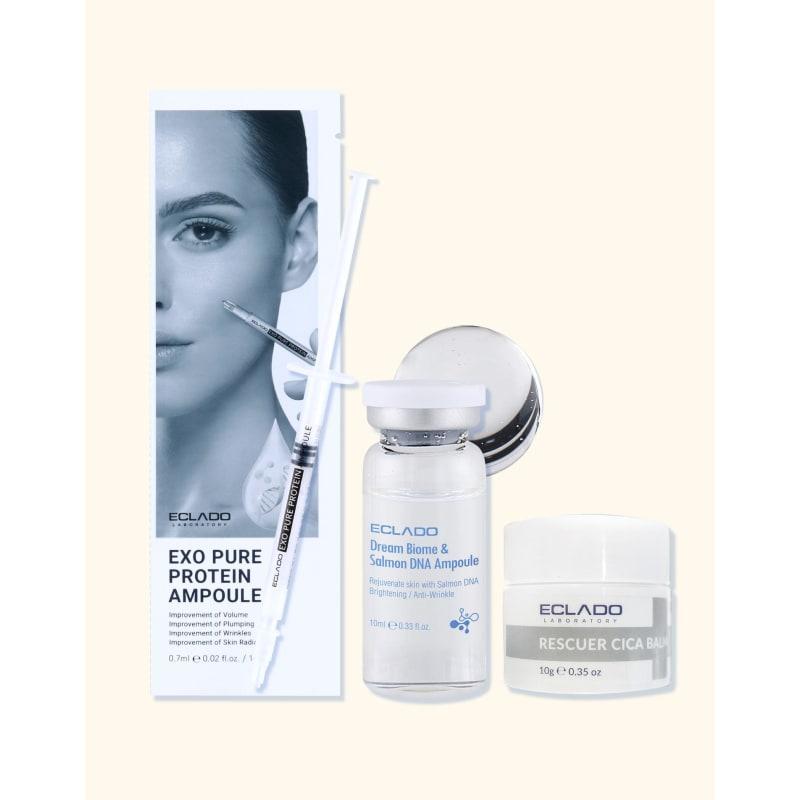 Exopure Protein Ampoule Filling Shot 1 serving & Emergency Soothing Cica Balm 10g