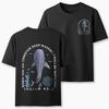 2026 Été Nouveau Quand Tu Traverseras les Eaux Profondes Chrétien Haute Qualité Décontracté Respirant Unisexe Et Unisexe T-shirt à Col Rond