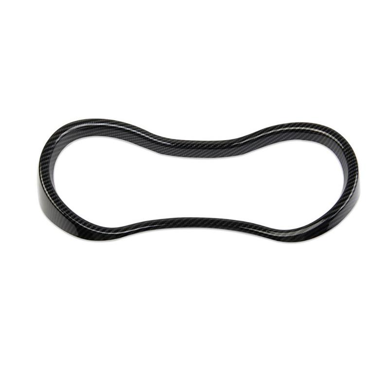 Dashboard Meter Panel Frame Cover Trim Frame ABS Carbon Fiber look Fit for Dodge Durango 2014- Car interior accessories