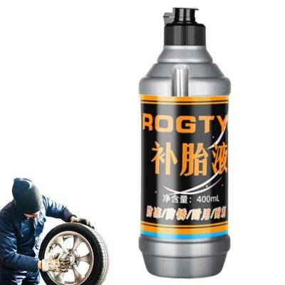 Nafukovač pneumatik 400 ml Efektivní těsnění přes jádro Urgentní těsnicí prostředek na pneumatiky Nedestruktivní sada pro rychlou opravu plochých pneumatik pro auto nářadí