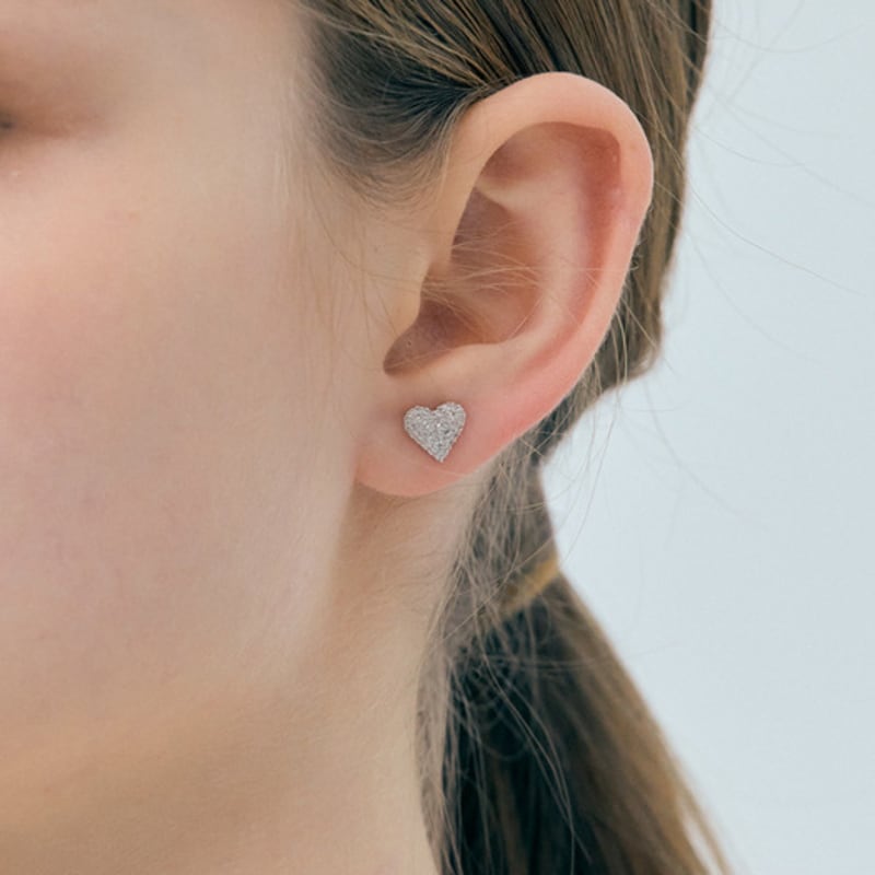 JYDDM Aurora Heart Two-Way Earrings