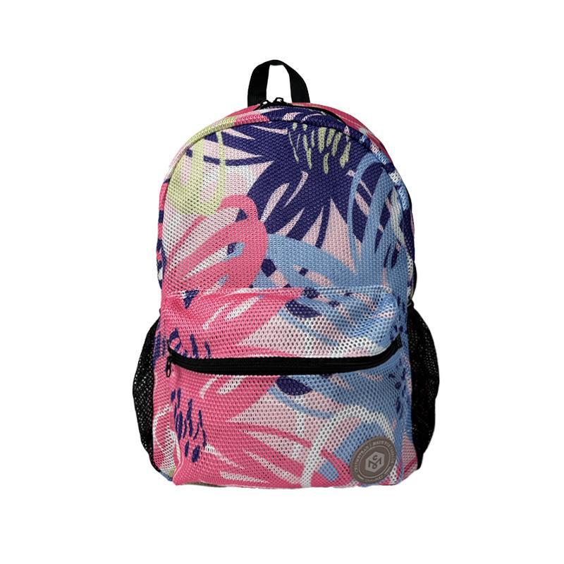 Large Capacity Student Schoolbag - Outdoor Travel & Computer Backpack with Mesh Design