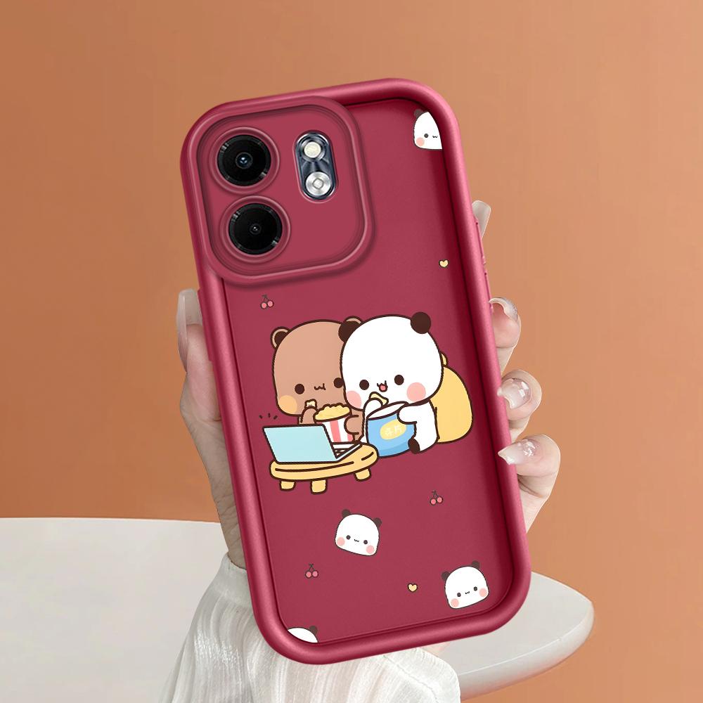 Soft Silicone Phone Casing Full Cover Camera Shockproof Protection Case for Huawei Honor Infinix Tecno iPhone Motorola Google