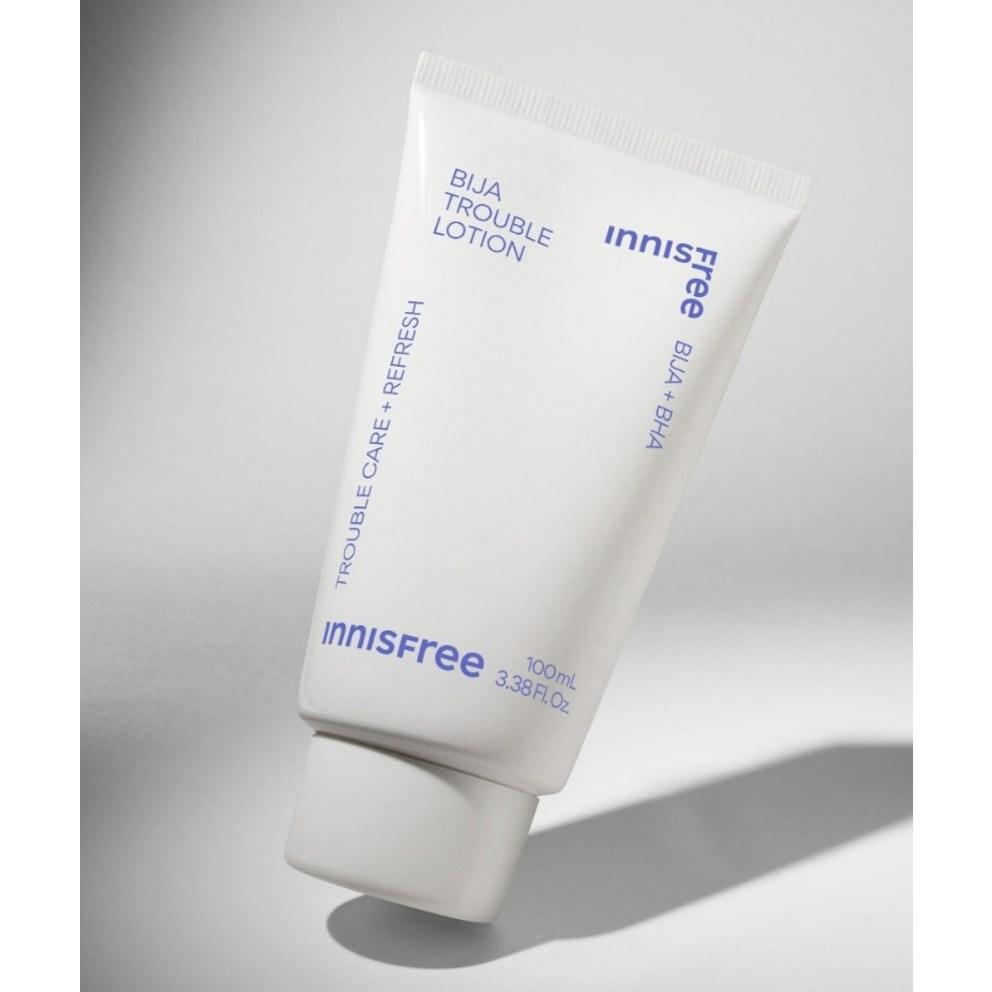 Innisfree Bija Trouble Toner 170ml + 25ml + Lotion 100ml + 25ml Sada