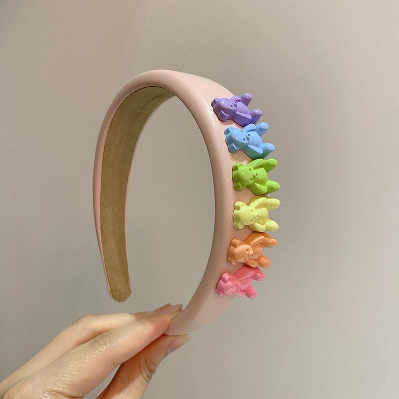 Padded Spinge Bear Hairbands Headbands Ornament Accessories Hair Accessories