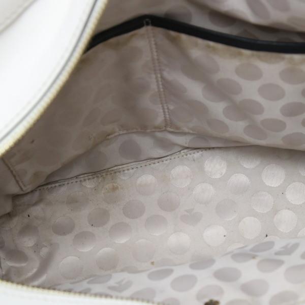 Kate Spade Tote Bag Black X Cream Women Used