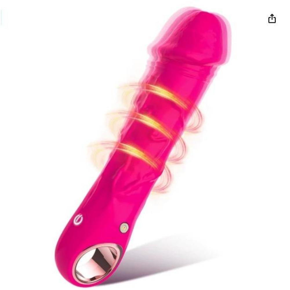 Dildovibrator, Sexspielzeug für Erwachsene und Frauen, 10 Vibrationen, realistische Silikondildos, Fingervibratoren zur Klitorisstimulation für Solo- und Paarvergnügen
