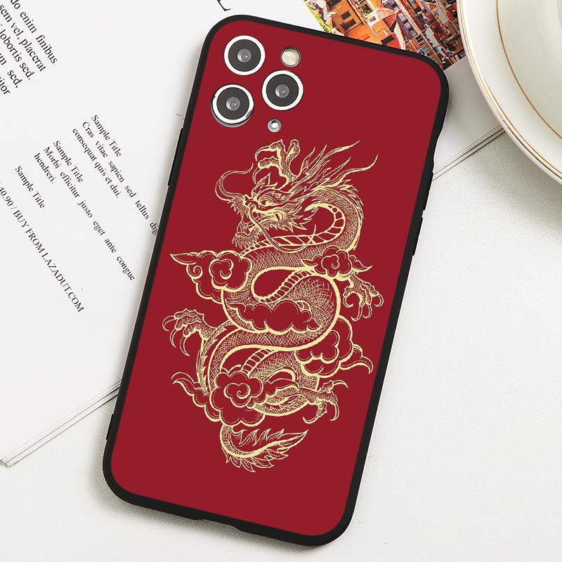 För Samsung Galaxy A51 50 A32 A20e A52 A21s A12 A71 A70 A72 A30 A31 S22 S21 S20 FE Ultra S8 S9 Plus Dragon Phone Coque Soft Case