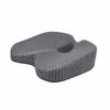 Slow Rebound Foam Seat Cushion Anti-Slip U-Shaped Office Chair Cushion Breathable Soft Height Increasing Pad Truck Seat