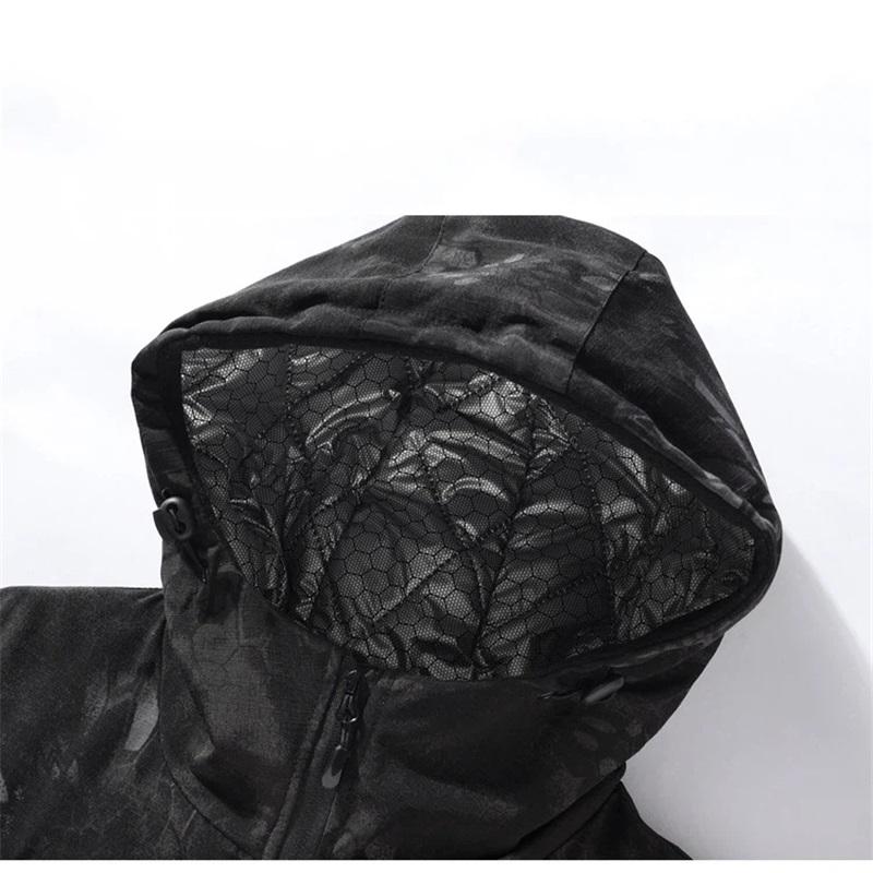 Winter Baumwollmantel Outdoor-Bekleidung Langlebig Verschleißfest Kurze Camouflage-Jacke Winddicht Wärme All-Terrain Herren Winterjacke