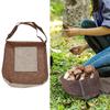 Outdoor Mushroom Picking Bag Basket Breathable Mushroom Hunting Net Bag Foldable Fruit Collection Bag Easy To Carry