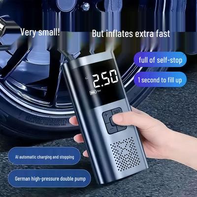 12V All-in-One Car Emergency Jump Starter & On-board Inflator Power Bank