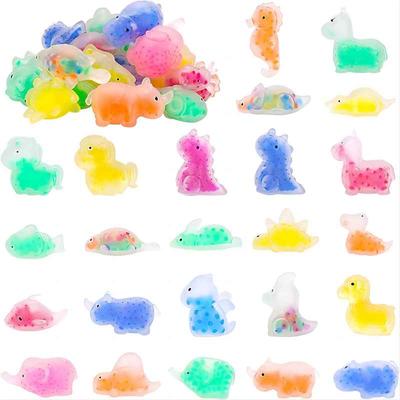 1-24 Stück Zufällige Niedliche Squishies Squeeze Mochi Spielzeuge Mit Wasserperlen, Partygeschenke Für Kinder Stressabbau Schmuckstücke