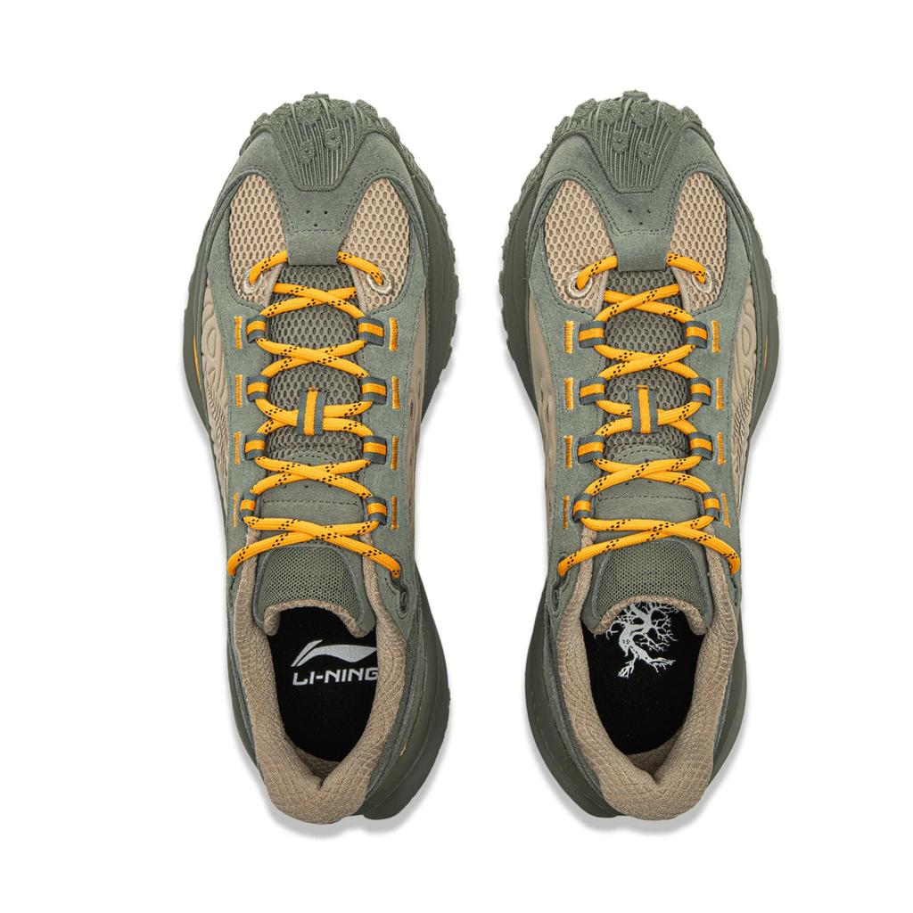 Li Ning Youxia Trendy Sports Casual Breathable Durable Low-Top Lifestyle Shoes Unisex sneaker Luo-Yan-Green AZGV175-4