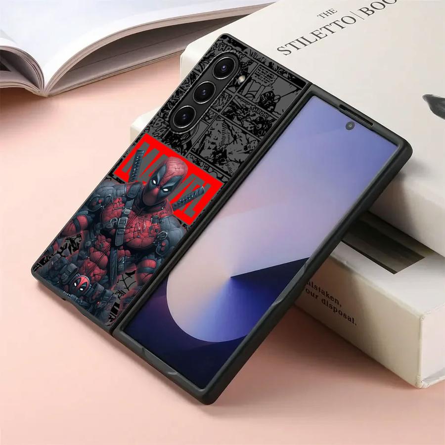 

Чехол-накладка Marvel Deadpool Sipiderman для Samsung Galaxy Z Fold 7 6 5 4 3 ZFold7 ZFold5 ZFold6 ZFold4 ZFold3 Galaxy Z Fold6