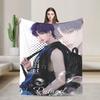 Love and Deepspace Rafayel Fuzzy Blanket Awesome Throw Blanket for Sofa Bedding Lounge 150*125cm Bedspread