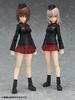 figma Girls Panzer the Movie Maho Nishizumi Erika Itsumi Set Painted Movable Figure & & Non-scale ABS&PVC