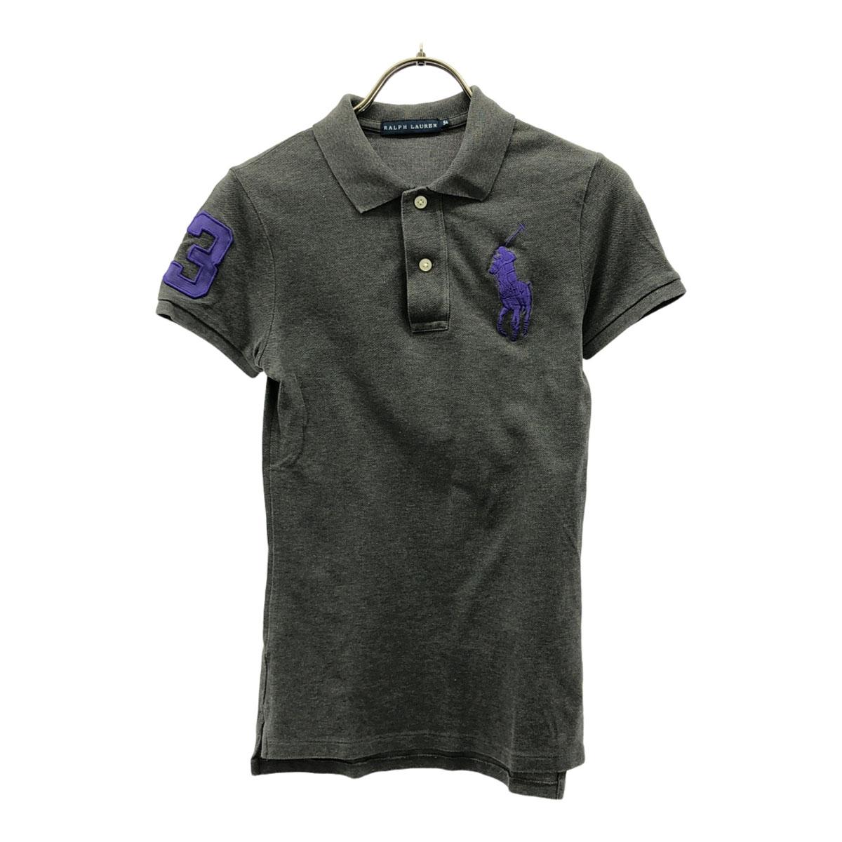 

RALPH LAUREN Вышивка Big Pony Короткий рукав Палевый Рубашка поло Женская Б/У