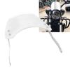 Motorcycle   Aluminum   Front Wind Deflector with Mount for 6.5in to 9.45in Round Headlights
