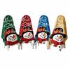 4 pcs Dustproof Chair Protective Sleeves Dwarf Santa Chair Dust Cover  New Year Party Decor