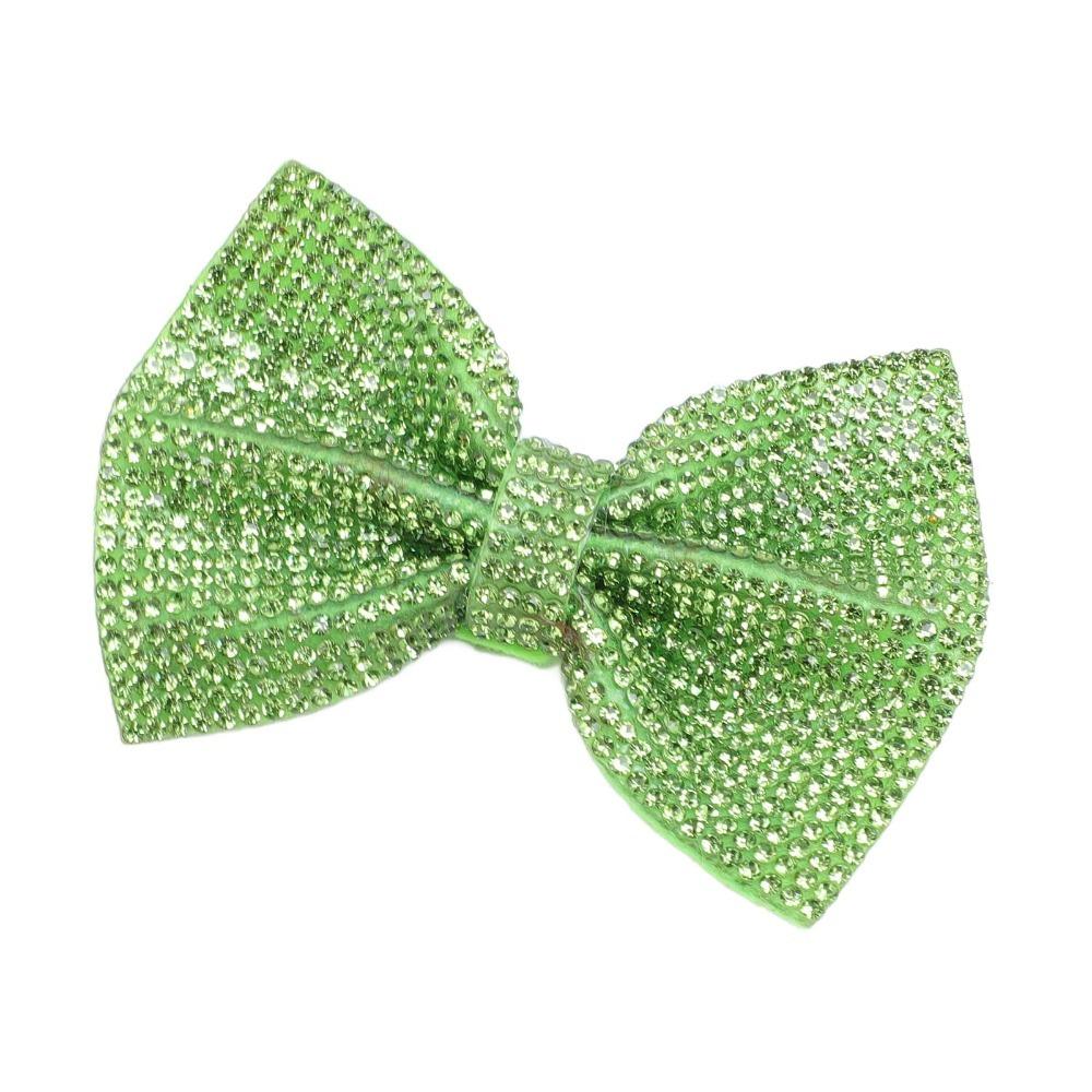 2pcs Handmade Sequin Hair Clips Shiny Design Bow Hair Accessories Large Glitter Hair Bows For Women