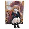 Anime Girl Asuka Academic-Style Squatting Pvc Action Figure Collectible Model Desktop Desktop Pc Case Decoration Toy Gift 10Cm
