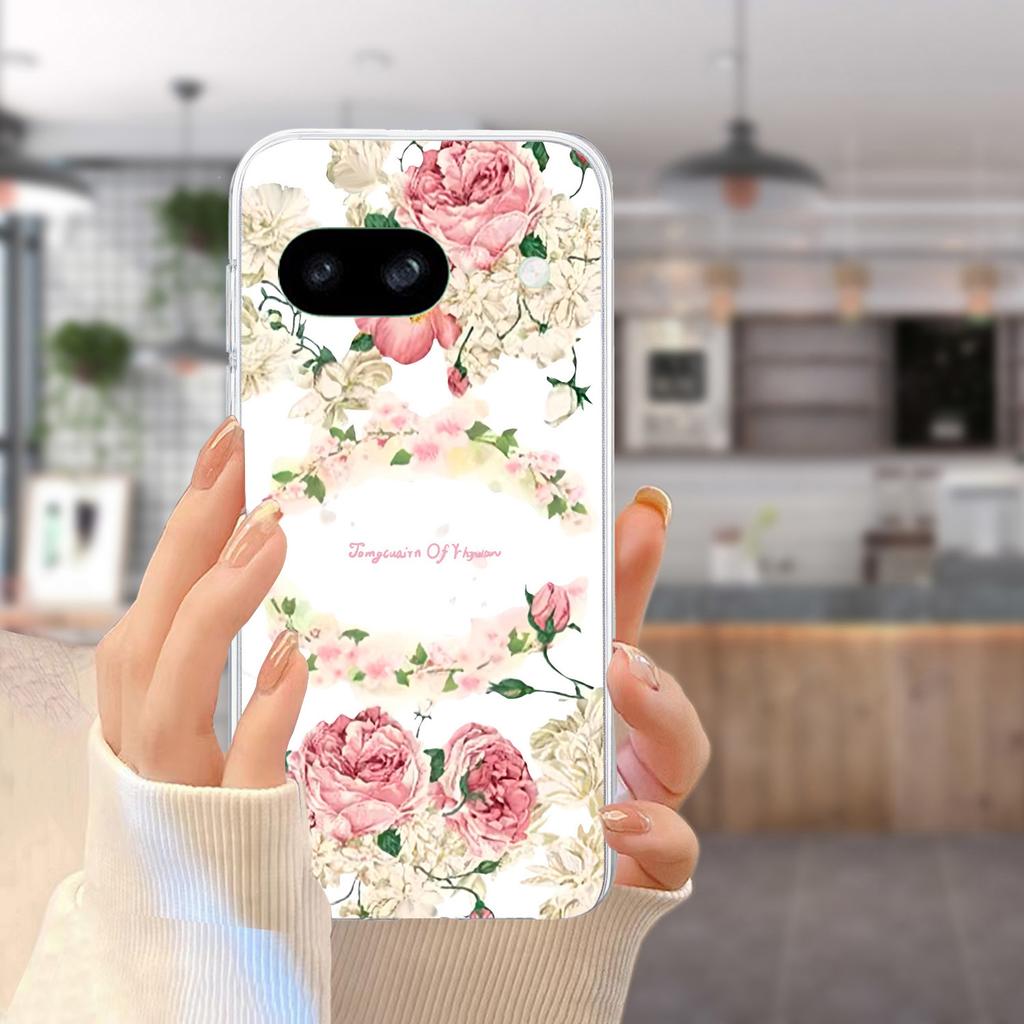 For Google Pixel 8a Case Pattern Printing Anti-Scratch TPU Phone Cover