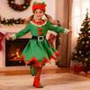 TUAHOUS Christmas Tree Cosplay Costume for Kids, Mrs. Claus, Elf, Gift Box, Reindeer, Unisex, Perfect for Events, Costumes, Banquets, Photoshoots,