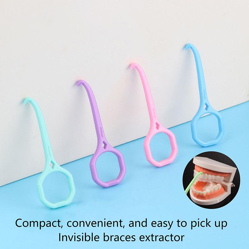 

Портативный невидимый экстрактор брекетов для снятия кривых брекетов, крючки для снятия брекетов, инструмент для выравнивания брекетов