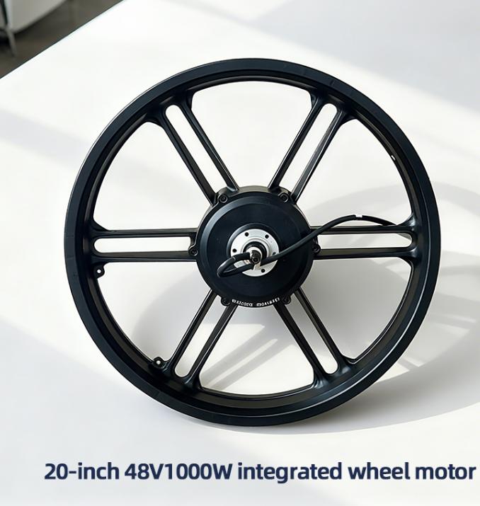 Piasta silnika ze stopu aluminium Silnik Koło do roweru elektrycznego górskiego 20-calowe 48V/60V 500W/750W/1000w z wodoodpornym kablem