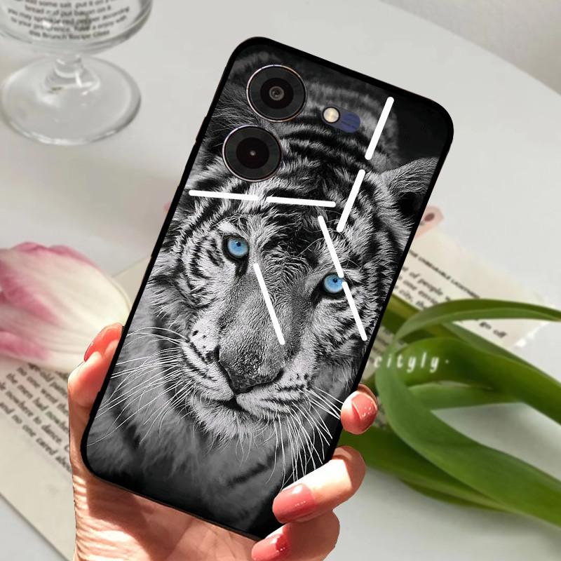 Für Tecno Pova 5 Pro 5G Hülle Pova5 4G Weiches Silikon TPU Handy Rückseite Für Tecno Pova Neo 3 Stoßfester Bumper LH6n Cartoon