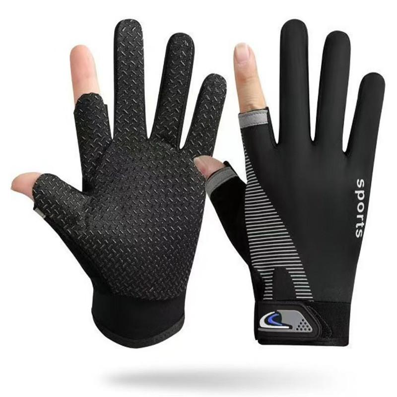 Outdoor Fishing Gloves Men With Breathable Polyester And Sun Protection For Hiking And Sports