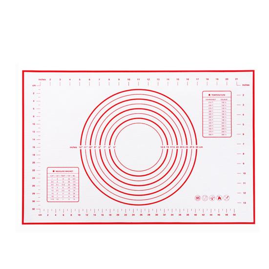 Baking Cushion Non-stick with Scale Silicone Kneading Rolling Dough Mat