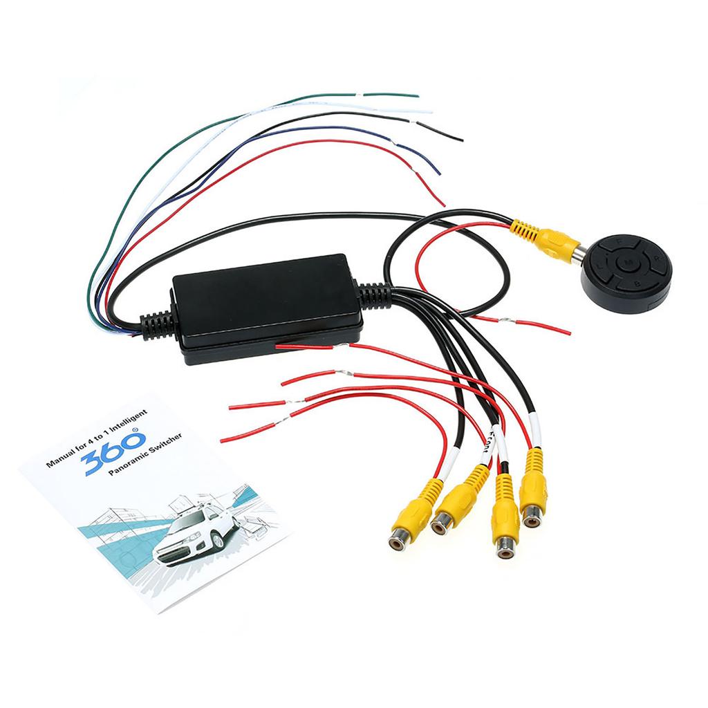 Universal Compatibility Waterproof Car Camera Converter Reversing Adapter With Advanced Night Visibility For New Drivers